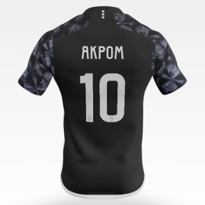 Ajax Chuba Akpom #10 Tredjetröja 2023-24 Kortärmad